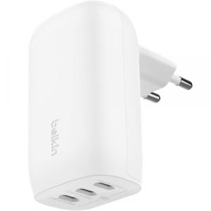 Ładowarka sieciowa Belkin Boost 3-Port USB-C PD 3.1 PPS 67W, biała