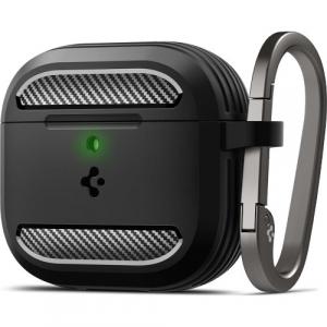 Etui Spigen Rugged Armor do Apple AirPods 4, czarne