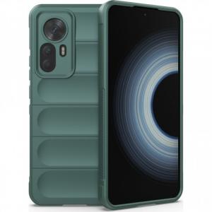 Pancerne etui Bizon Case Tur do Xiaomi 12T, ciemnozielone