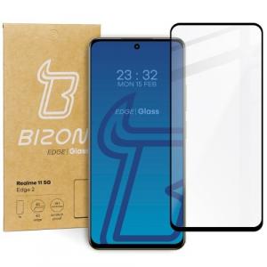 Szkło hartowane Bizon Glass Edge 2 do Realme 11 5G, czarne