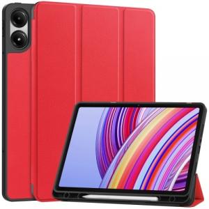 Etui z klapką Bizon Case Tab Lizard do Xiaomi Redmi Pad Pro 12.1, czerwone