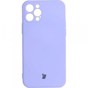 Etui Bizon Case Silicone do iPhone 12 Pro, fioletowe