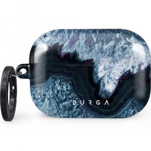 Etui Burga Frozen Lake do AirPods Pro 2, niebiesko-czarne