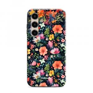 Etui ochronne do Galaxy S24, Mobiwear Elite Pro, kolorowo-kwieciste