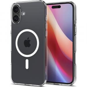OUTLET: Etui Spigen Liquid Crystal Mag do MagSafe do iPhone 16, przezroczyste