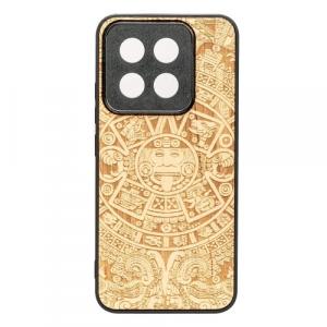 Drewniane etui do Xiaomi 14T Pro, Bewood Kalendarz Aztecki Aniegre