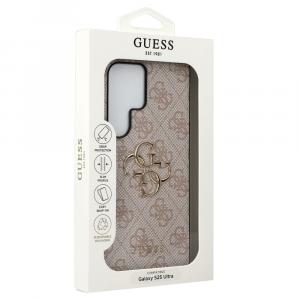 Etui Guess Hardcase 4G Big Metal Logo do Galaxy S25 Ultra, różowe