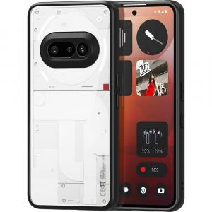 Etui Dux Ducis AIMO do Nothing Phone 3a, przezroczyste z czarną ramką