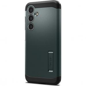 OUTLET: Etui Spigen Tough Armor do Galaxy S24 FE, zielone