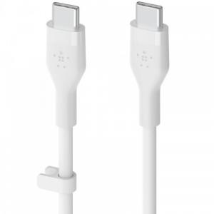 Kabel Belkin Boost Charge Flex Silicone USB-C do USB-C 2m, biały