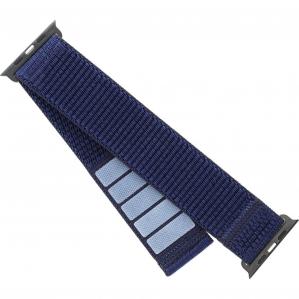 OUTLET: Nylonowy pasek Fixed Nylon Sporty Strap do Apple Watch 38/40/41/42 mm, ciemnoniebieski