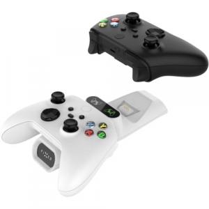 Stacja dokująca Fixed Dual Charging Dock do kontrolerów Xbox Series X / S , Xbox One, Elite, biała