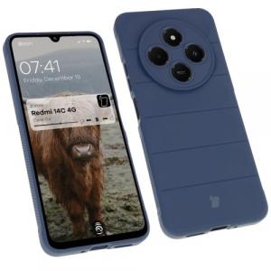 Pancerne etui Bizon Case Tur do Xiaomi Redmi 14C 4G, granatowe