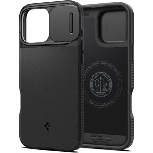 OUTLET: Etui Spigen Optik Armor Mag do MagSafe do iPhone 16 Pro Max, czarne