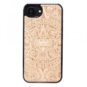 Drewniane etui do iPhone 16e, Bewood Kalendarz Aztecki Aniegre