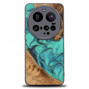 Drewniane etui do Xiaomi 15 Ultra, Bewood Unique Turquoise