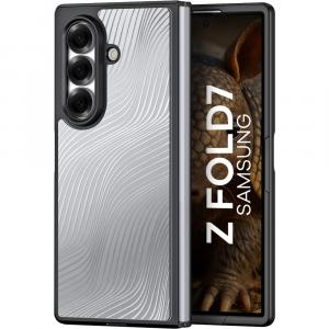 OUTLET: Etui Dux Ducis AIMO do Galaxy Z Fold7, czarno-przezroczyste