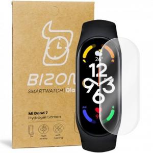 Folia hydrożelowa na ekran Bizon Glass Hydrogel, Xiaomi Mi Band 7, 2 sztuki