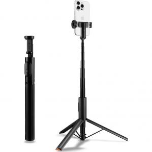 Uchwyt, kijek, statyw Spigen S541W Bluetooth Selfie Stick Tripod, czarny