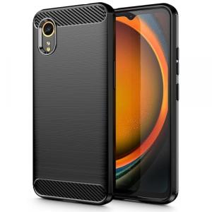 Etui Tech Protect TPU Carbon Case do Galaxy XCover 7, czarne