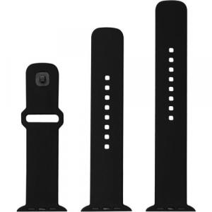 Silikonowy pasek Fixed Silicone Strap do Apple Watch 49/46/45/44 mm, czarny