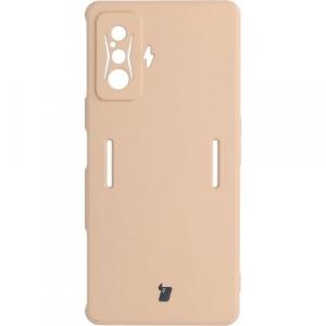 Etui Bizon Case Silicone do Xiaomi Poco F4 GT, jasnoróżowe