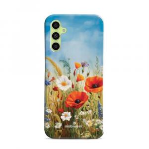 Etui ochronne do Galaxy A34 5G, Mobiwear Elite Pro, łąkowe kwiaty