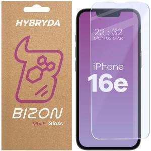 Elastyczne szkło hybrydowe Bizon Glass Mule do iPhone 16e