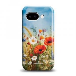 Etui ochronne do Google Pixel 9a, Mobiwear Elite Pro, łąkowe kwiaty