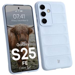 Pancerne etui Bizon Case Tur do Galaxy S25 FE, jasnoniebieskie