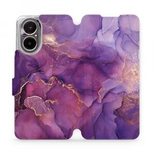 Etui z klapką do Realme C67 4G, Mobiwear Book, fioletowe