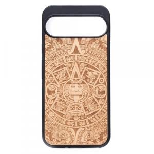 Drewniane etui do Google Pixel 9 / 9 Pro, Bewood Kalendarz Aztecki Aniegre