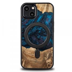 Drewniane etui do iPhone 13, Bewood Unique Planets Neptun do MagSafe