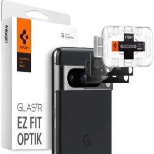 Szkło na aparat Spigen Glas.tR Ez Fit Optik 2-Pack do Google Pixel 8, czarne