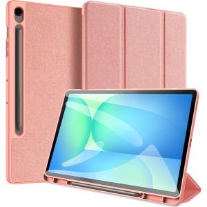 OUTLET: Etui z klapką Dux Ducis Domo do Galaxy Tab S10 FE Plus, różowe