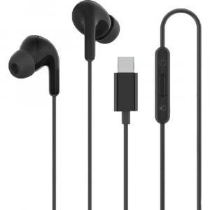Słuchawki przewodowe dokanałowe Xiaomi Earphones, USB-C, 1.25 m, czarne