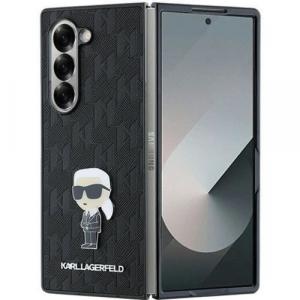 OUTLET: Etui Karl Lagerfeld Saffiano Ikonik Pin do Galaxy Z Fold6, czarne