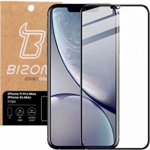 Szkło hartowane Bizon Glass Edge do iPhone 11 Pro Max / Xs Max, czarne