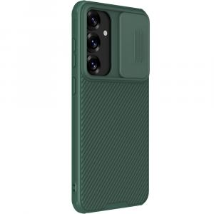 Etui Nillkin CamShield Pro do Galaxy S25, ciemnozielone