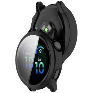 Etui z osłoną ekranu Bizon Case Watch Felipe do Garmin Vivoactive 6, czarne