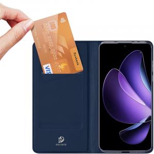 Etui z klapką Dux Ducis Skin Pro do Oppo Reno13, granatowe