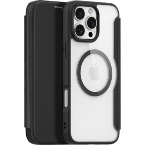 Etui Dux Ducis Skin X Pro Magnetic do iPhone 16 Pro Max, czarno-przezroczyste