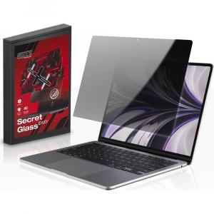 Szkło hybrydowe, prywatyzujące na ekran Grizz SecretGlass Easy do MacBook Air 13\