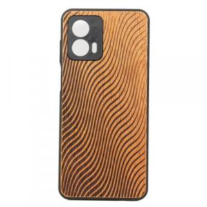 Drewniane etui Bewood do Motorola G73 5G FALE MERBAU