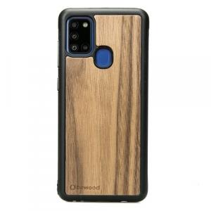 Drewniane etui Bewood na Galaxy A21s ORZECH AMERYKAŃSKI