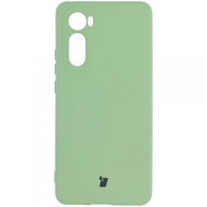 Etui Bizon Case Silicone do Motorola Edge 30, jasnozielone