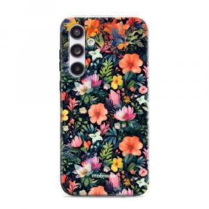 Etui ochronne do Galaxy A55 5G, Mobiwear Elite Pro, kolorowo-kwieciste