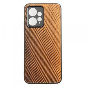 Drewniane etui Bewood Redmi Note 12 4G, Fale Merbau