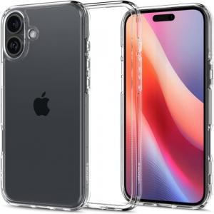 Etui Spigen Crystal Hybrid do iPhone 16, przezroczyste