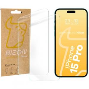 Folia matowa Bizon Glass Hydrogel Sun do iPhone 15 Pro, 2 sztuki